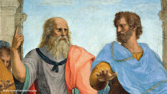 أفلاطون وأرسطوا
