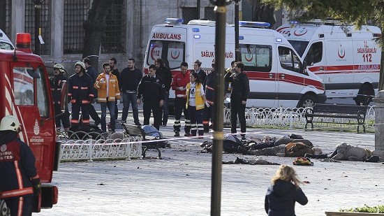الأناضول: 10 مصابين في انفجار إسطنبول