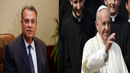 أندرية زكي والبابا فرنسيس يشاركان في الاحتفال بالإصلاح اللوثري
