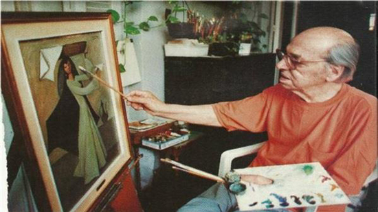 فى مثل هذا اليوم.. وفاة الفنان والشاعر حسين بيكار ..بعد عطاء دام سبعين عاما