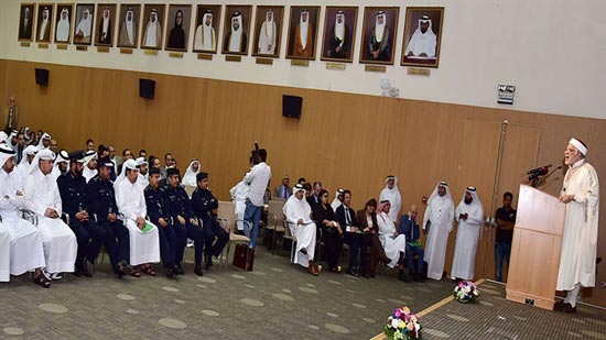 بالصور.. جامعة قطر تنظم مؤتمرًا عن الإرهاب بحضور قيادات الإخوان
