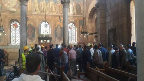  بالفيديو.. الصحة: 16 حالة حرجة بين مصابي تفجير الكنيسة البطرسية