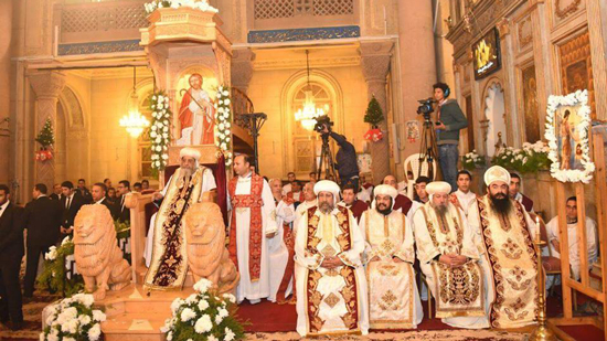 البابا تواضروس يرأس قداس عيد الغطاس بالكاتدرائية المرقصية بالإسكندرية