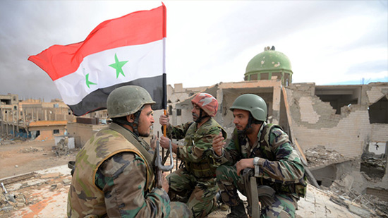 الجيش السوري يتقدم في تدمر والباب