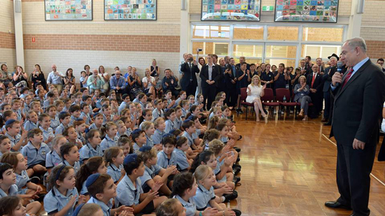 بالصور.. زيارة نتنياهو لمدرسة إسرائيلية بأستراليا 