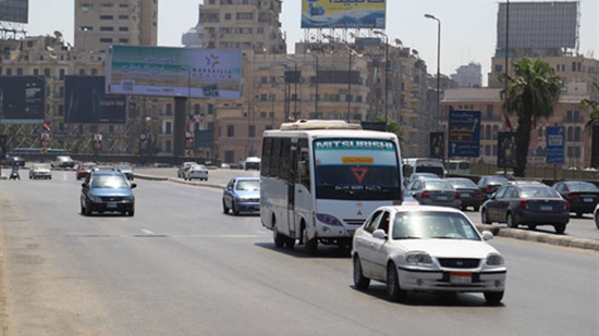 سيولة مرورية في شوارع وميادين القاهرة والجيزة