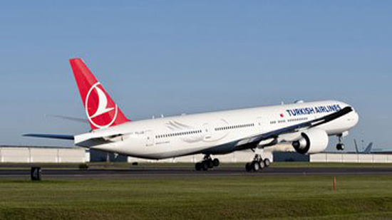 الخطوط التركية تلغى رحلتها من مطار القاهرة بسبب اصطدام طائر بجسد الطائرة
