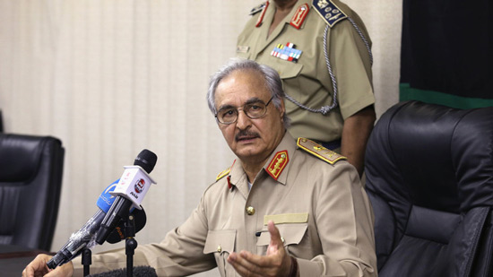 القائد العام للجيش الليبي خليفة حفتر