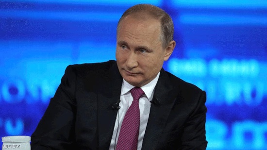 الرئيس الروسي فلاديمير بوتن في لقائه السنوي المباشر