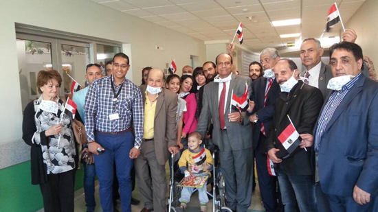 الزيارة التاريخية لمنظمة الاتحاد المصري لحقوق الانسان لمستشفي 57357
