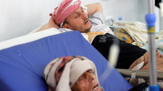 مرضى الكوليرا فى اليمن