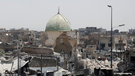 تطهير نصف المدينة القديمة في الموصل من 