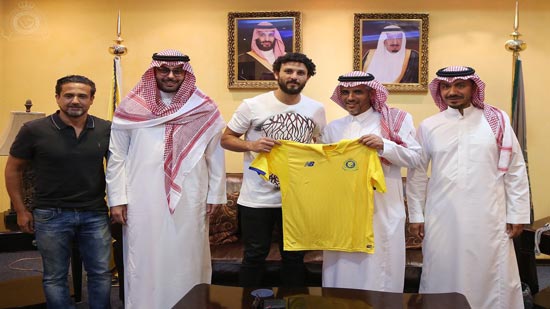 أول ظهور لحسام غالي بقميص النصر السعودي