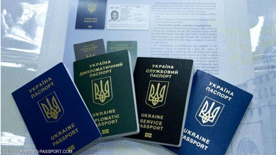 جوازات سفر أوكرانية