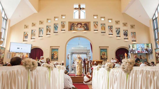 البابا يترأس صلاة القداس الإلهي في كنيسة السيدة العذراء والشهيد أبو سيفين بسيدني