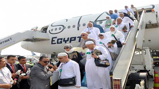25 رحلة اليوم لمصر للطيران لإعادة الحجاج  