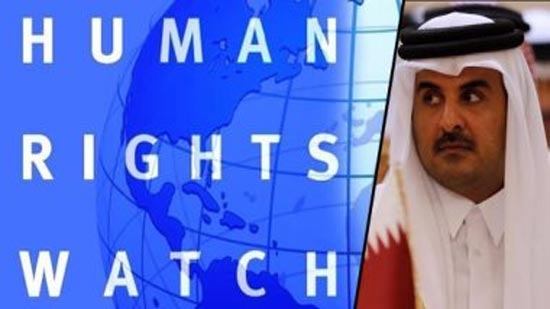 عابد : هيومن رايتس تحصل علي دعم من قطر 