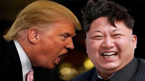 ترامب يهدد بإزالة كوريا الشمالية عن الوجود
