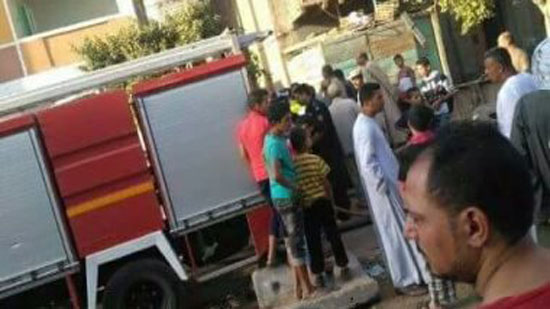 إصابة 7 باختناقات فى حريق و5 آخرين فى انقلاب سيارة بكفر الشيخ