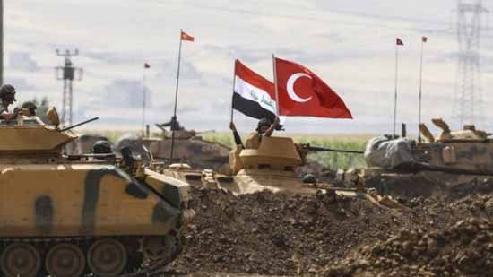 مناورات عسكرية عراقية تركية مشتركة على حدود اقليم كردستان العراق