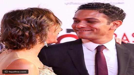 رومانسية آسر ياسين مع زوجته في حفل ختام مهرجان الجونة تسرق الأنظار