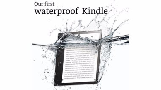 أمازون تطلق تابلت Kindle Oasis المقاوم للماء بشاشة 7 بوصة