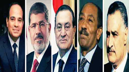 ميول رؤساء مصر الكروية: 3 أهلاوية و3 زملكاوية