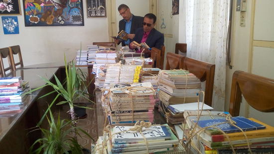 1200 كتاب هدية الهيئة المصرية العامة للكتاب لمكتبات مدارس السويس