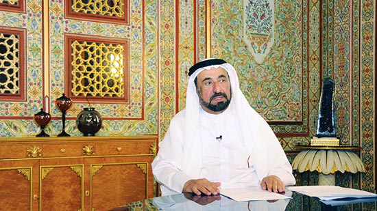 حاكم الشارقة الشيخ الدكتور سلطان بن محمد القاسمي