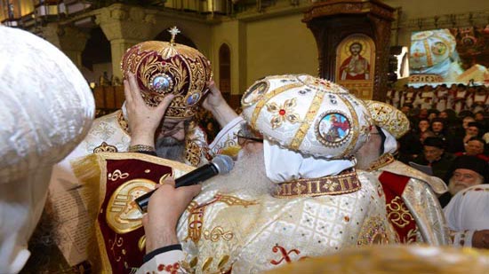 اختيار الأنبا تواضروس بابا للكنيسة القبطية الأرثوذكسية