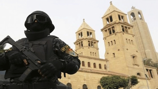 الأمن يغلق كنيسة أطفيح لحين هدوء الأوضاع