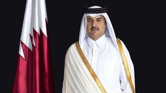 أمير قطر يعزي رئيس الإمارات بوفاة والدته