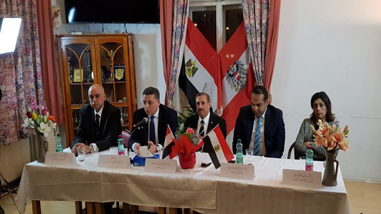  لقاء ناجح للسفير المصري في فيينا مع أبناء الجالية يؤكد على الالتفاف حول القيادة السياسية