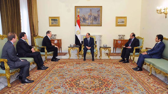 الرئيس لوفد رئاسي أمريكي: مصر تحرص على إعلاء مبادئ المواطنة وعدم التمييز على أسس دينية