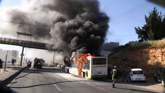 مصرع 8 وإصابة 21 في احتراق حافلة نقل عمال غرب الإسكندرية