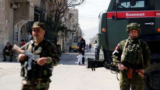 المركز الروسي للمصالحة: المسلحون قصفوا الممر الآمن في الغوطة الشرقية