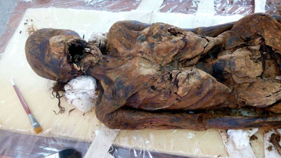 معلومات جديدة مثيرة تظهر أثناء ترميم مومياوات مقابر المزوقة! 