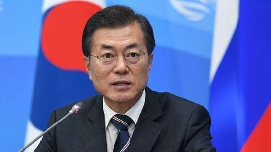 الرئيس الكوري الجنوبي مون جي إن
