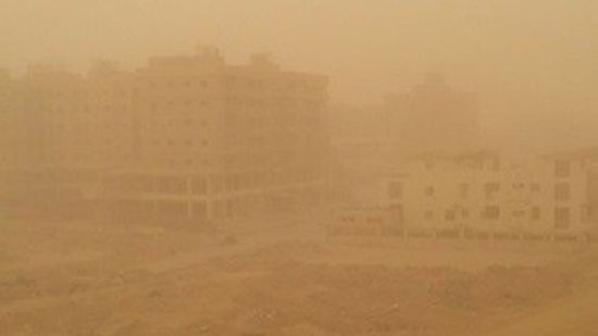 غلق طريق القاهرة أسيوط الغربى لسوء الأحوال الجوية