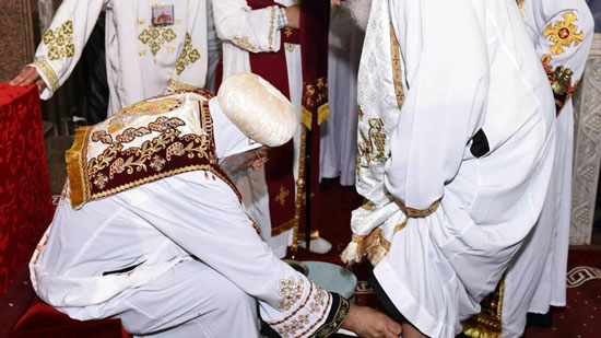 البابا : التواضع أهم درس نتعلمه من خميس العهد 