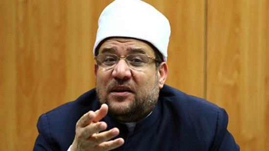  وزير الأوقاف الدكتور محمد مختار 
