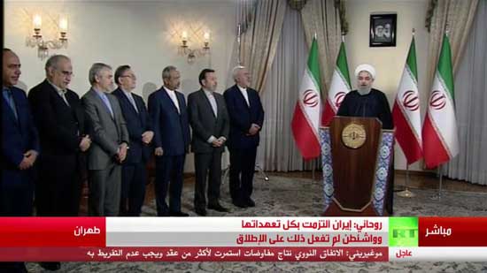 روحاني: أصدرت تعليمات لوكالة الطاقة الذرية الإيرانية للقيام بما هو ضروري