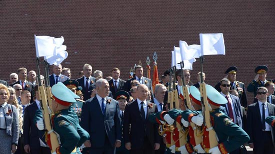  بوتين ونتنياهو يحضران العرض العسكري بالساحة الحمراء في الذكرى الـ 73 للانتصار على النازية