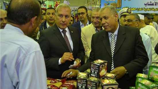 شنطة رمضان هدية من الغرفة المصرية التجارية بالسويس 