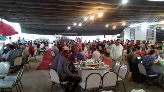 كنيسة العذراء بالإسكندرية تنظم إفطار رمضاني 
