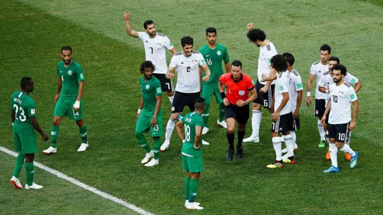  مباراة مصر والسعودية