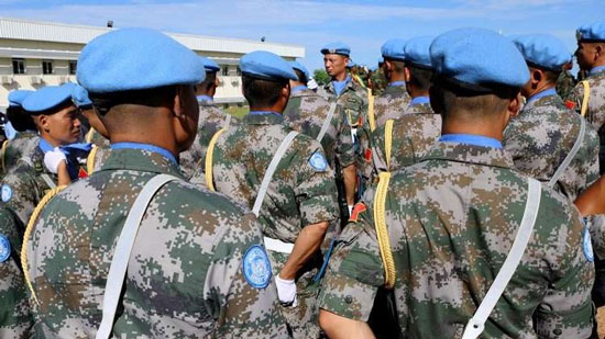 عناصر قوات حفظ السلام بجنوب السودان