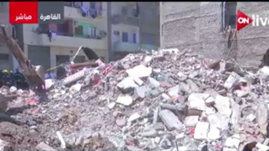 نائب محافظ القاهرة يكشف أسباب انهيار عقارين بحي شبرا (فيديو)