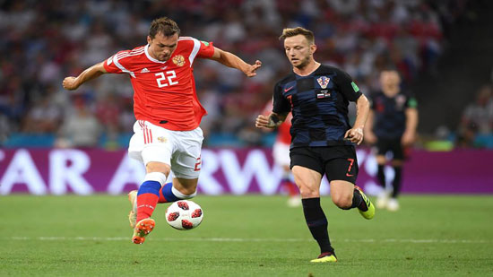  كرواتيا تتأهل للمربع الذهبي في مباراة مجنونة مع روسيا