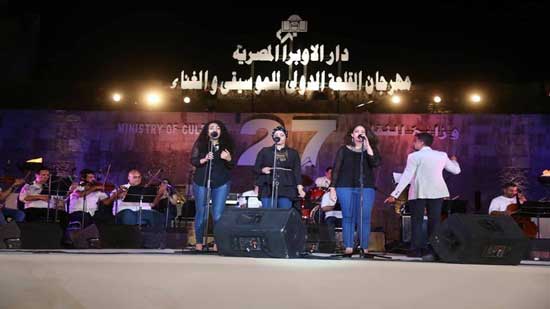 وزيرة الثقافة: المواطن المصري سر نجاح مهرجان القلعة ووصوله للعالمية 